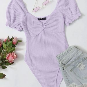 Purple Shein BodySuit